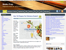 Tablet Screenshot of booksprep.com